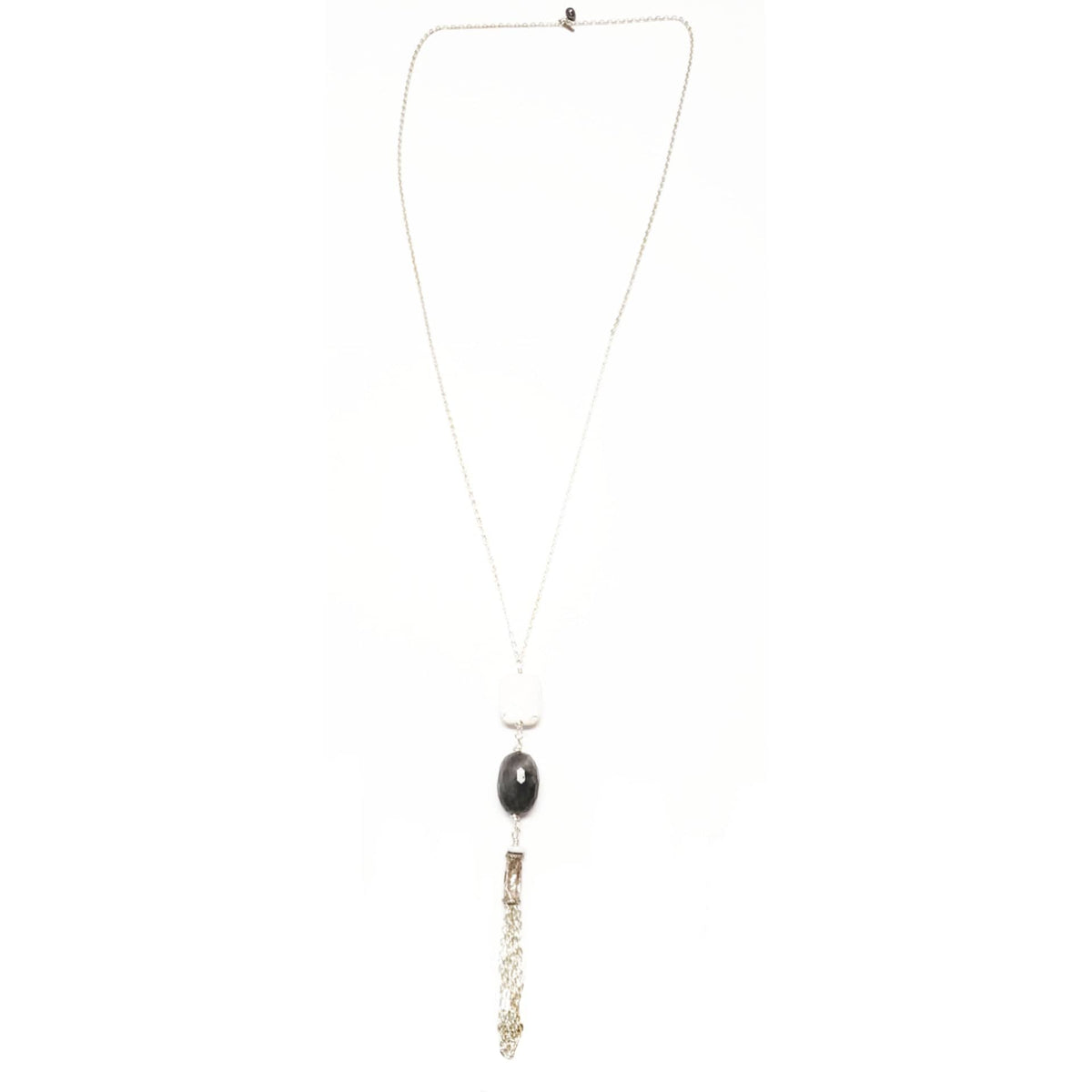 MINU Jewels Necklace Silver Gray Jojo
