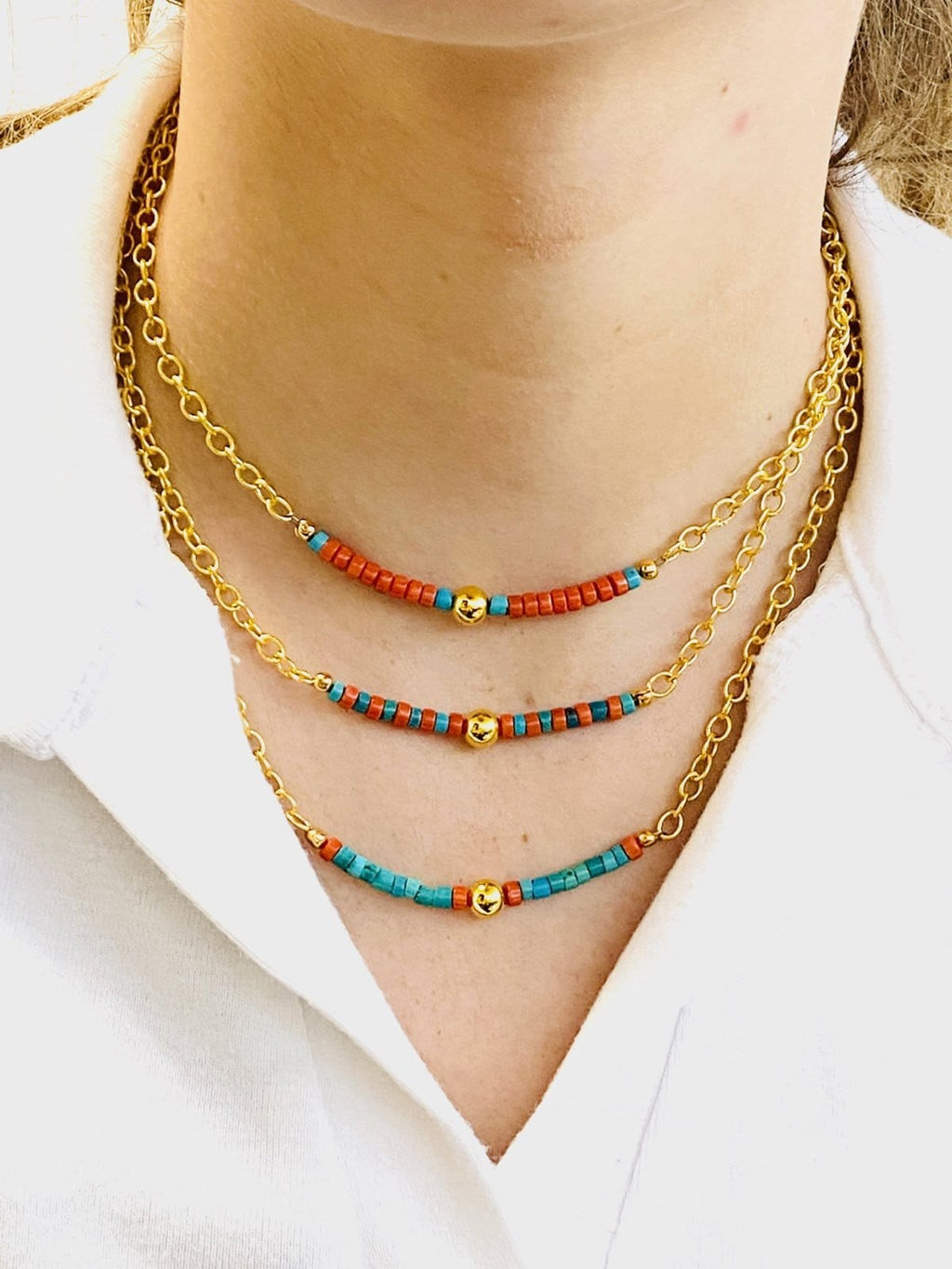 MINU Jewels Necklace Women's Mireli Necklace Turquoise & Multi Necklace | MINU