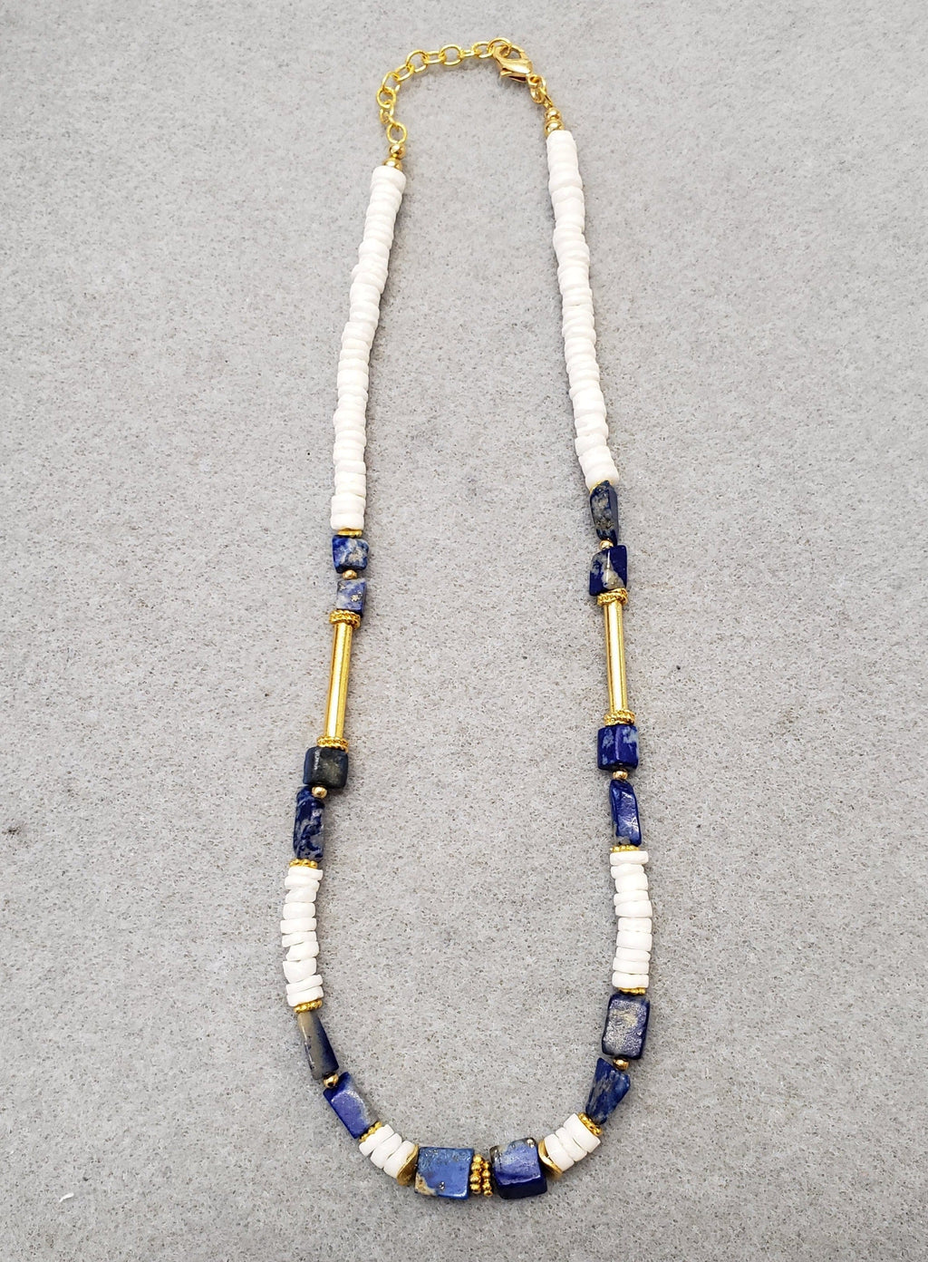 MINU Jewels Necklaces Blue/White/Gold Royala Necklace