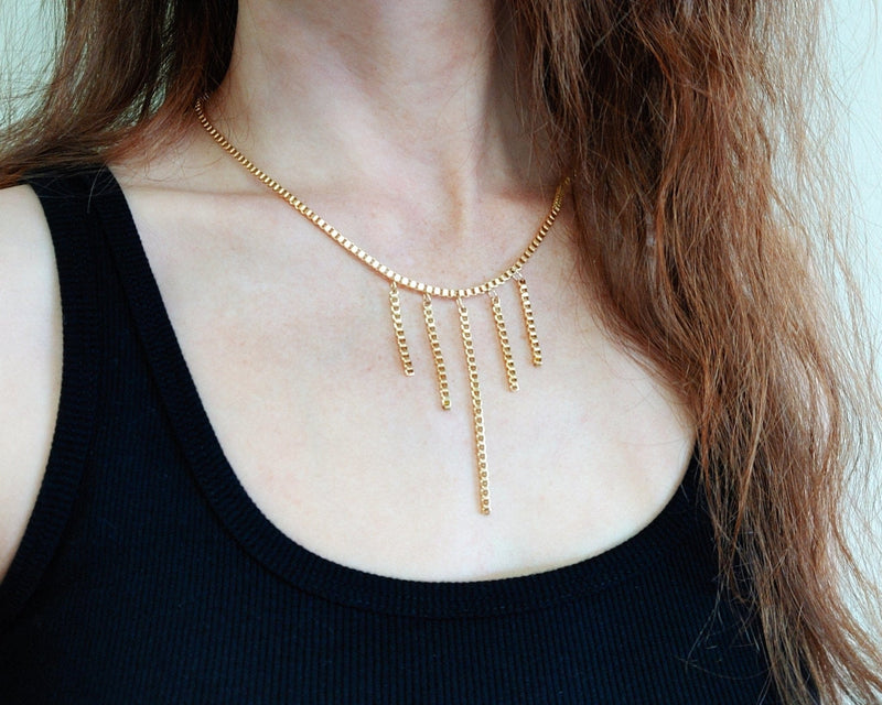 MINU Jewels Necklaces Gold Chain Sparkle Necklace