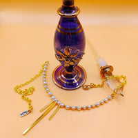 MINU Jewels Necklaces Gold/Pearl Perla Bar Necklace