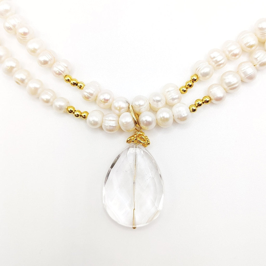 MINU Jewels Necklaces Pearl Sparkle Necklace