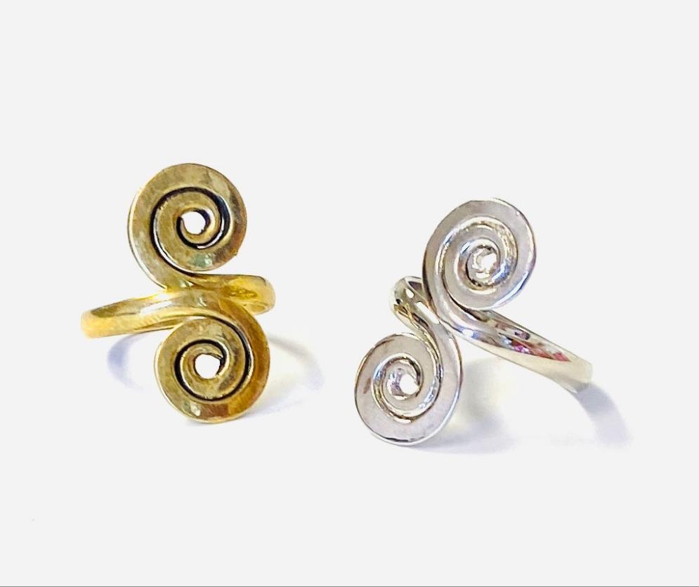 MINU Jewels Ring Women's Wind Ring in Gold or Silver  | MINU