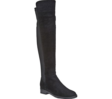 N.Y.L.A. SHOES Women's Boots 6 / BLACK N.Y.L.A. Shoes Morgen Women's Knee high Boots in Black or Brown Suede