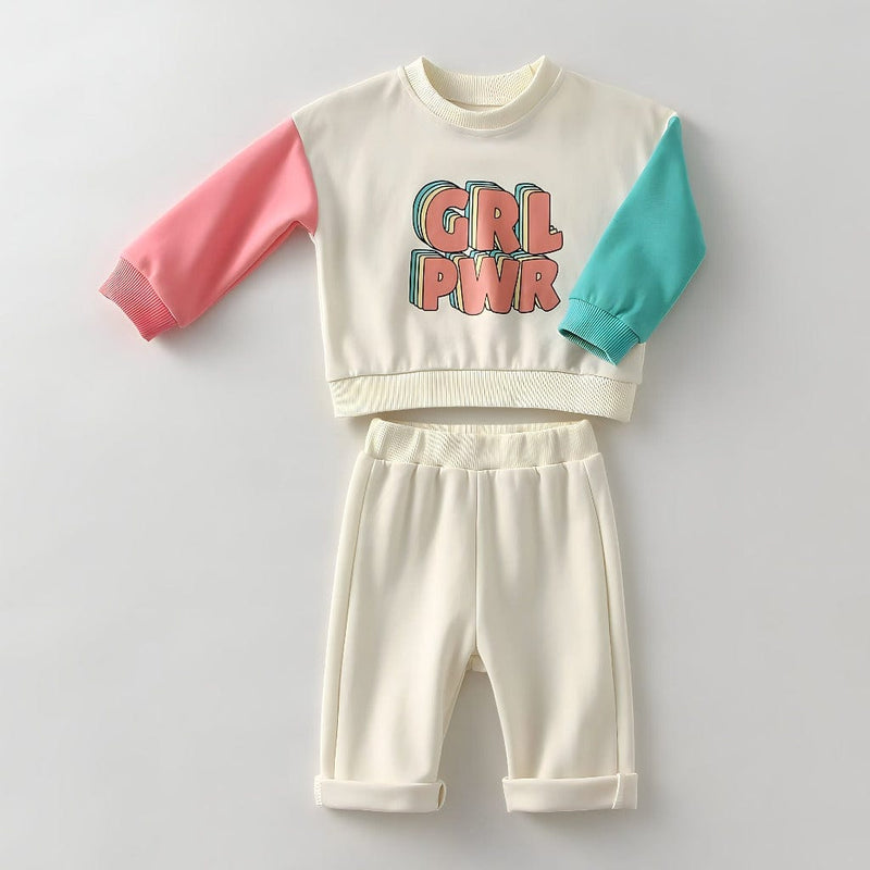 ONEAKIDS Baby & Toddler clothing 3-6M Girl Power Top & Bottom