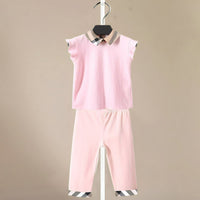 ONEAKIDS Baby & Toddler clothing PINK / 12-18M Classic Girls' Top & Bottom Matching Set