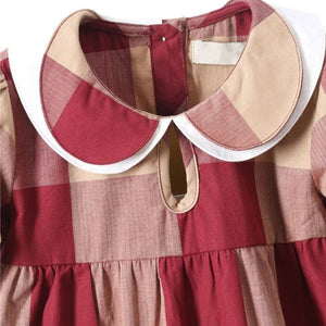 ONEAKIDS Baby & Toddler clothing Vintage Oslo Plaid Girls' Dress