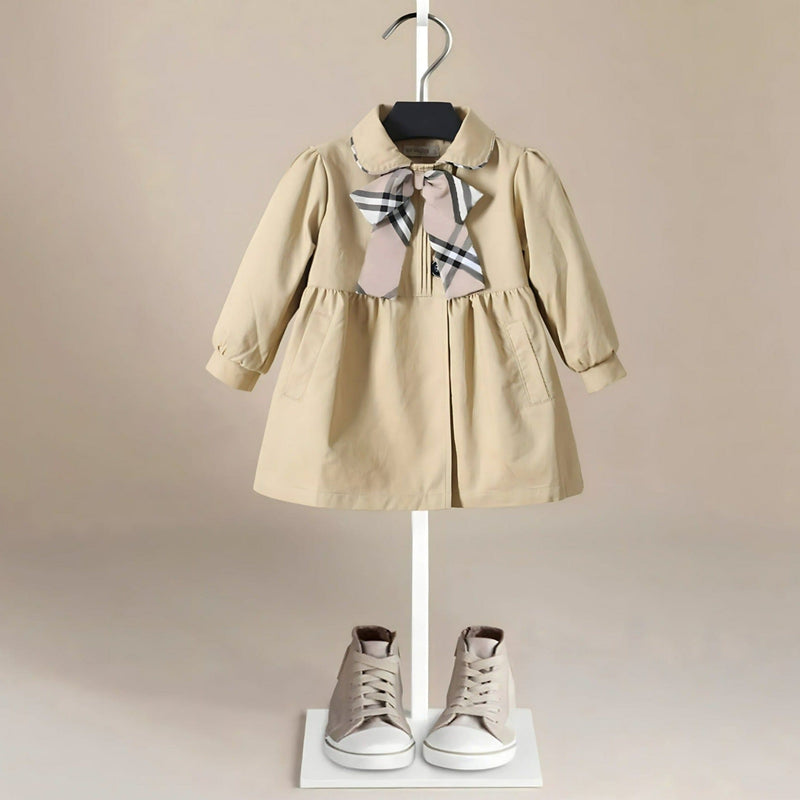 ONEAKIDS Baby & Toddler Outfits 12-18M Beige Vintage London Trench Coat