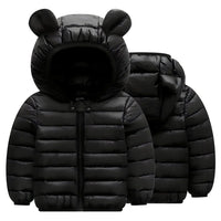 ONEAKIDS Baby & Toddler Outfits BLACK / 12-18M Baby Bear Puff Unisex Jacket