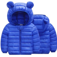 ONEAKIDS Baby & Toddler Outfits BLUE / 12-18M Baby Bear Puff Unisex Jacket