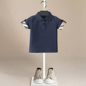 ONEAKIDS Baby & Toddler Outfits BLUE / 12-18M Hampton Boy's Polo T-Shirt