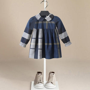 ONEAKIDS Baby & Toddler Outfits BLUE / 12-18M Montreal Plaid Dress