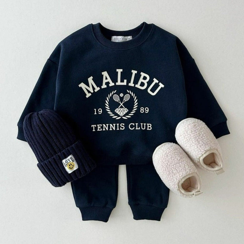 ONEAKIDS Baby & Toddler Outfits BLUE / 6-12M Malibu Cotton 2-Piece Set