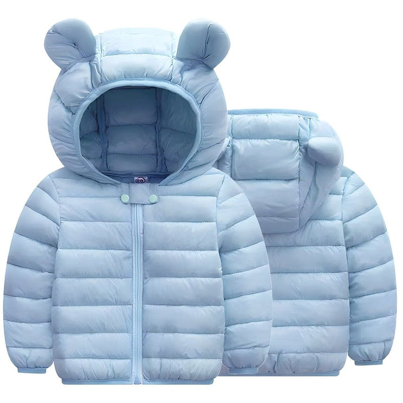 ONEAKIDS Baby & Toddler Outfits CYAN / 12-18M Baby Bear Puff Unisex Jacket