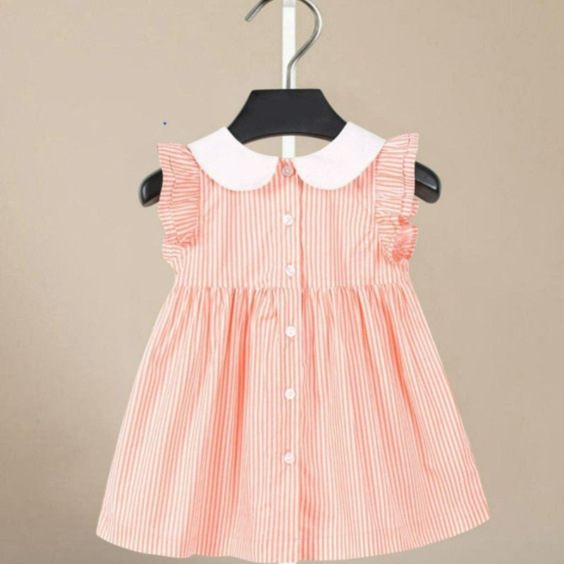 ONEAKIDS Baby & Toddler Outfits Peach Orange Dress