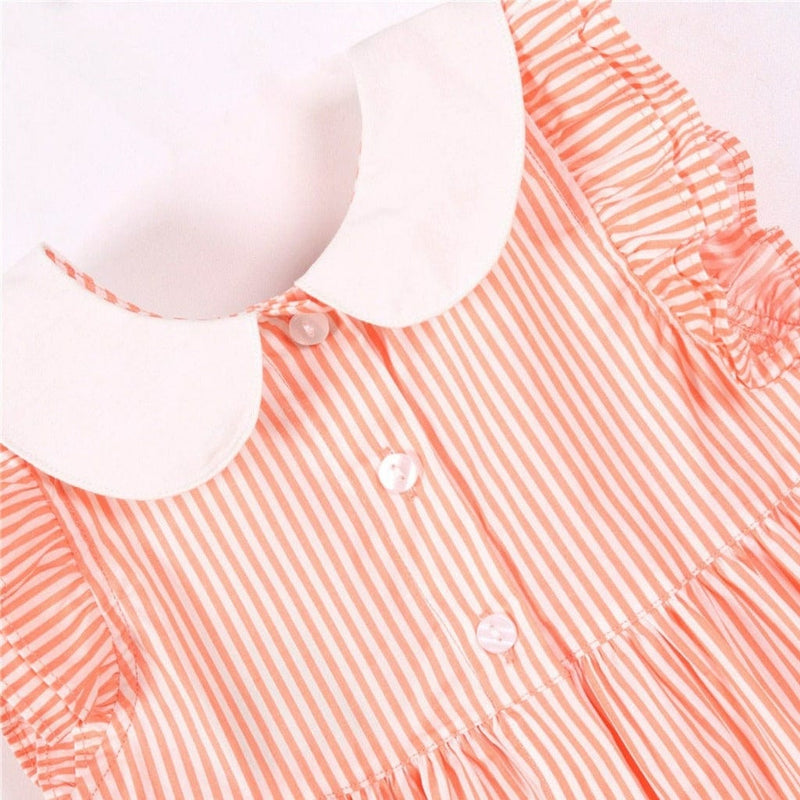 ONEAKIDS Baby & Toddler Outfits Peach Orange Dress