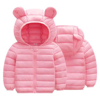 ONEAKIDS Baby & Toddler Outfits PINK / 12-18M Baby Bear Puff Unisex Jacket