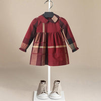 ONEAKIDS Baby & Toddler Outfits RED / 12-18M Montreal Plaid Dress