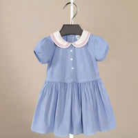 ONEAKIDS Baby & Toddler Outfits Sydney Blue Dress 1-7 Y