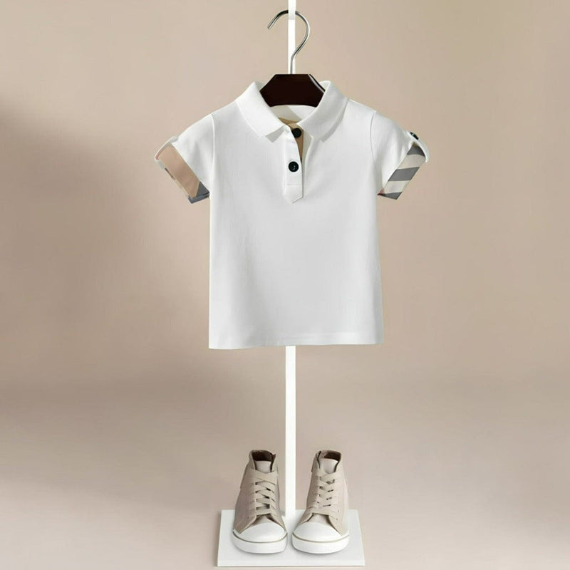 ONEAKIDS Baby & Toddler Outfits WHITE / 12-18M Hampton Boy's Polo T-Shirt