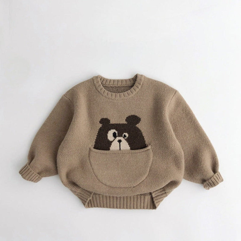 ONEAKIDS Baby & Toddler Tops GRAY / 6-12M Animal Sweatshirt