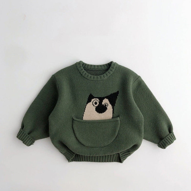 ONEAKIDS Baby & Toddler Tops GREEN / 6-12M Animal Sweatshirt