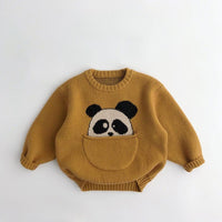 ONEAKIDS Baby & Toddler Tops ORANGE / 6-12M Animal Sweatshirt