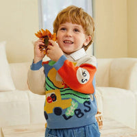 ONEAKIDS Boys’ Knit Cotton Sweater