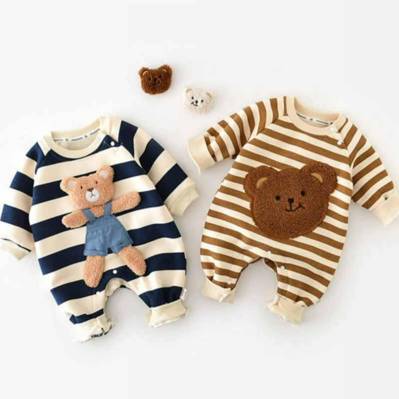 ONEAKIDS Cozy Baby Bear Romper