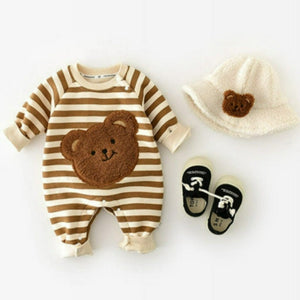 ONEAKIDS Cozy Baby Bear Romper