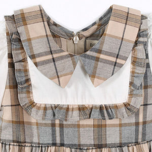 ONEAKIDS Tartan Vintage Girls' Dress