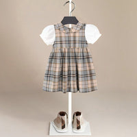 ONEAKIDS Tartan Vintage Girls' Dress