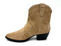 oobash Boots Chili Beige Short Western Bootie