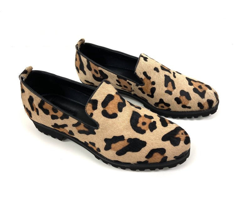 oobash Ella Jaguar Haircalf Loafers