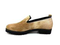 oobash Ella Tan Haircalf Loafers