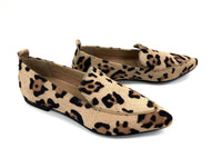 oobash Lady Leopard Haircalf Flats