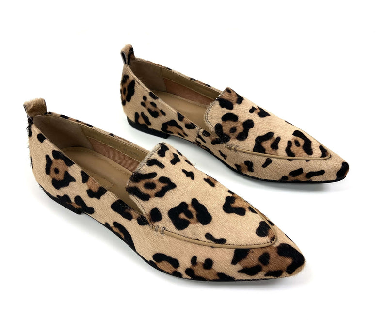 oobash Lady Leopard Haircalf Flats