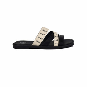 oobash Shoes 6 / Black Oceana Comfy Fit Classic Faux Leather Sandal in Black