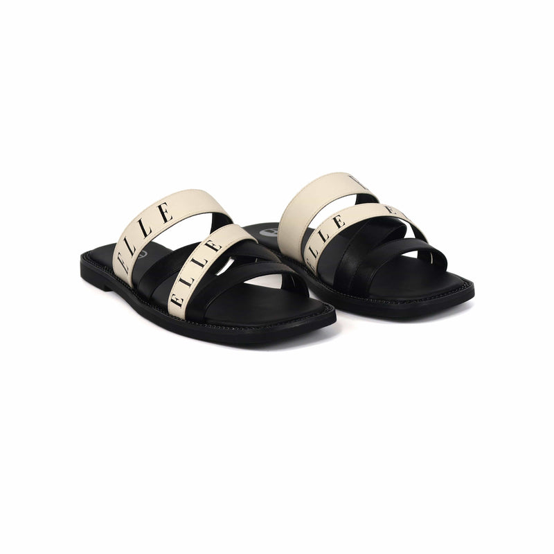 oobash Shoes Oceana Comfy Fit Classic Faux Leather Sandal in Black