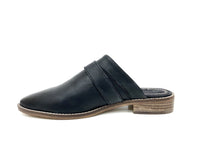 oobash Women's Mules Veronica Black Vintage Mule