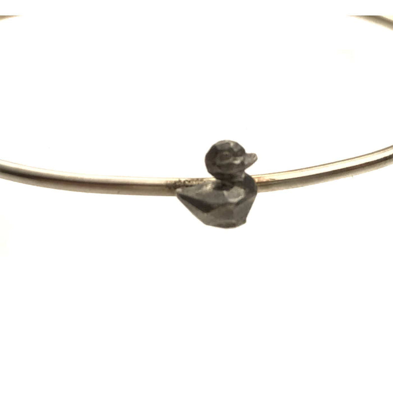 Pattie Parkhurst Jewelry Bracelets Paddle Like A Duck! Geometric Duck Bracelet