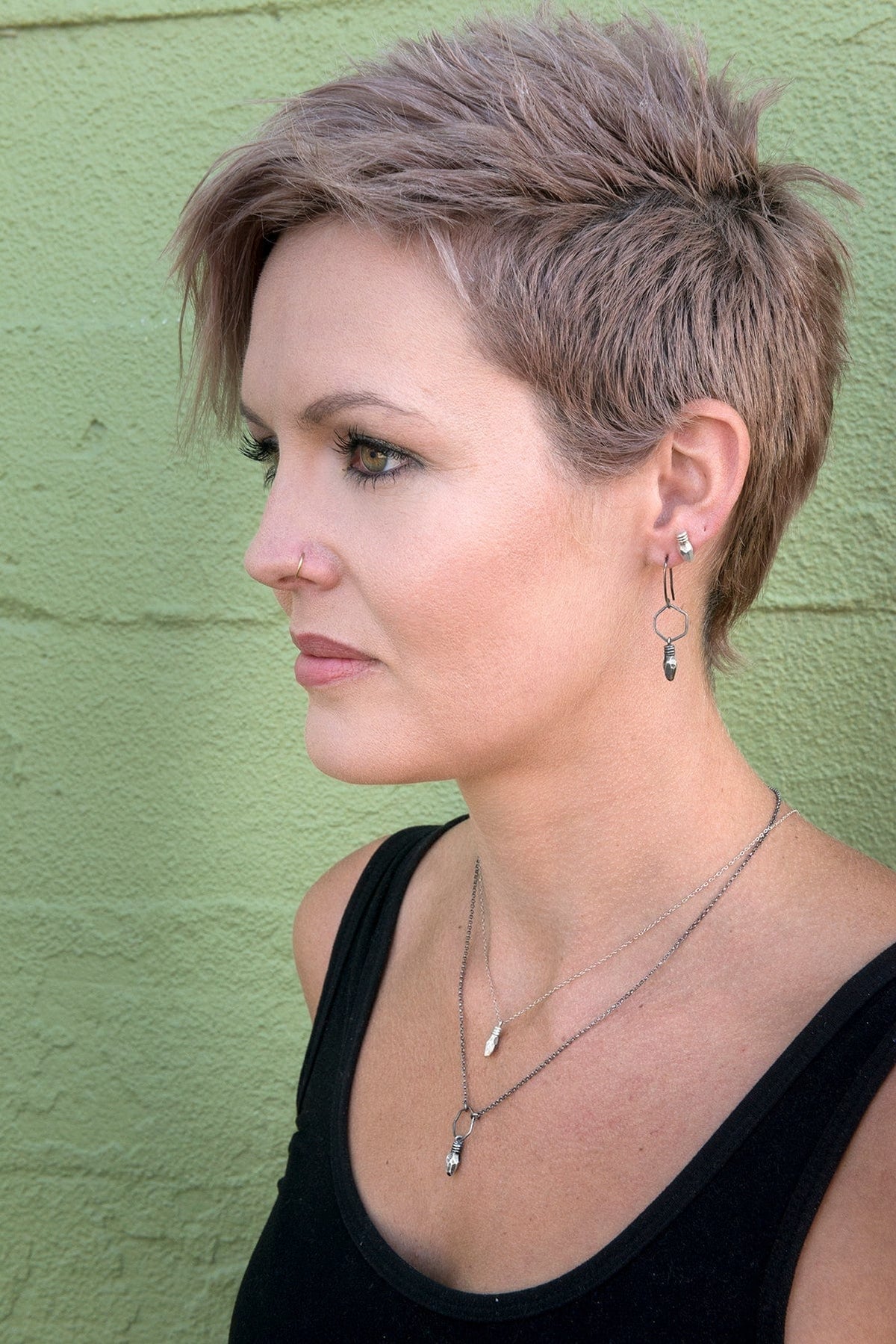 Pattie Parkhurst Jewelry Earrings AHA! Lightbulb Stud Earrings