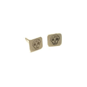 Pattie Parkhurst Jewelry Earrings Día de Muertos! Sugar Skull Stud Earrings