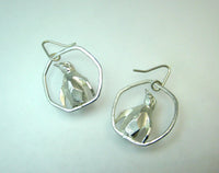 Pattie Parkhurst Jewelry Earrings Fearless! Penguin Geometric Hoop Earring