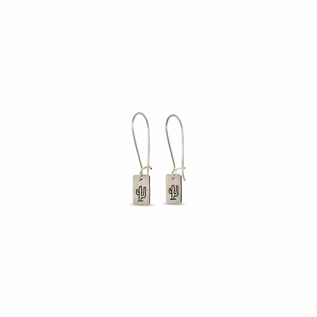 Pattie Parkhurst Jewelry Earrings Saguaro Cactus Earrings