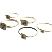 Pattie Parkhurst Jewelry Motief Rings