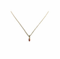 Pattie Parkhurst Jewelry Necklaces AHA! Red geometric lightbulb necklace