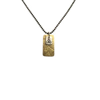Pattie Parkhurst Jewelry Necklaces You're the Bees Knees! Sterling Silver Patterned Layered Charm Necklace