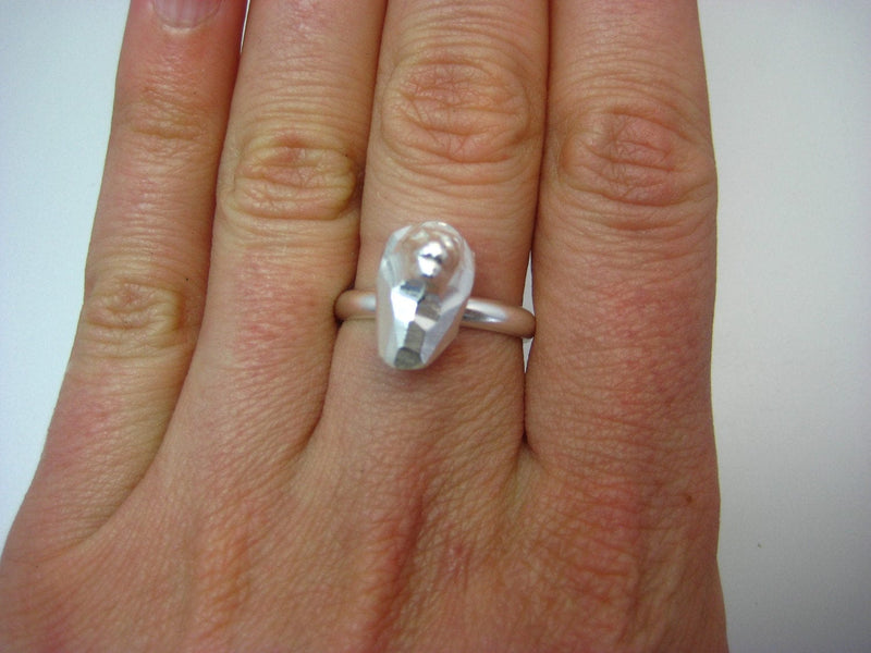 Pattie Parkhurst Jewelry Ring Fear Not! Geometric Lion Head Ring