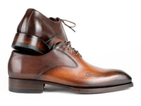 PAUL PARKMAN Shoes Paul Parkman Goodyear Welted Punched Oxfords Brown & Camel (ID#5364-BRC)